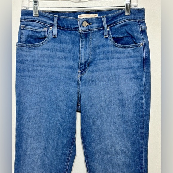 Levi’s 724 High Rise Straight Crop Jeans - Picture 4 of 12